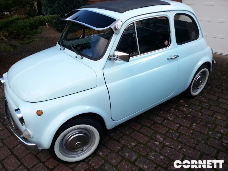 Fiat 500 Sonnenschute